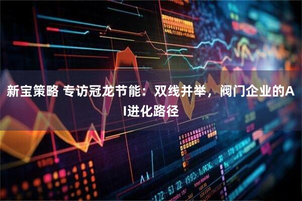 新宝策略 专访冠龙节能：双线并举，阀门企业的AI进化路径