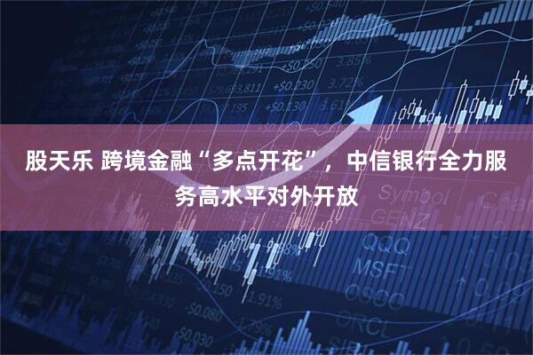 股天乐 跨境金融“多点开花”，中信银行全力服务高水平对外开放